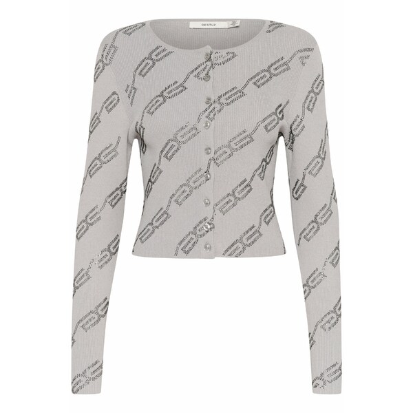 ゲタス レディース ニット&セーター アウター SAYA CARDIGAN - Cardigan - grey/dark grey stones