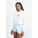 サンタクルーズ レディース Tシャツ トップス SERPENT - Long sleeved top - white