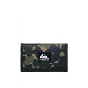 クイックシルバー メンズ サンダル シューズ THE EVERYDAILY DREIFACH FALTBARES - Wallet - dark green
