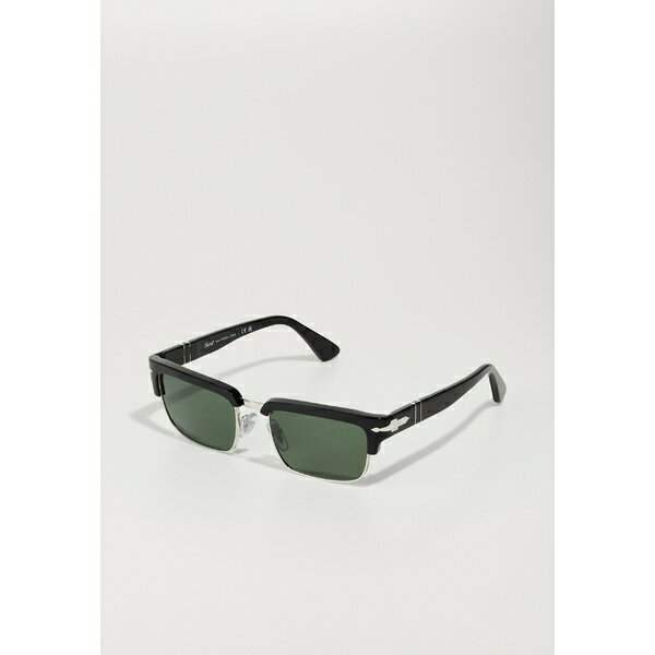 ڥ륽  󥰥饹 ꡼ UNISEX - Sunglasses - black/silver-coloured/green