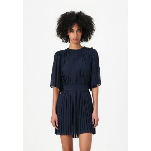 ツインセット レディース ワンピース トップス Cocktail dress / Party dress - blue ツインセット レディース ワンピース トップス Cocktail dress / Party dress - blue
