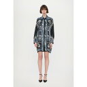 ロベルトカヴァリ レディース ワンピース トップス Shirt dress - blue