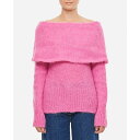 サックス・ポッツ レディース ニット&セーター アウター Skylar Mohair Alpaca Jumper Pink