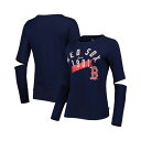 タッチ レディース カットソー トップス Women's Navy Boston Red Sox Formation Long Sleeve T-shirt Navy