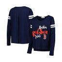 タッチ レディース カットソー トップス Women's Navy Boston Red Sox Free Agent Long Sleeve T-shirt Navy