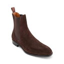 アンソニー ヴィア メンズ ブーツ シューズ Men's Ashford Chelsea Slip On Boots Brown