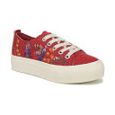 ブローフィッシュ マリブ レディース スニーカー シューズ Women's Sadie-Sun Embroidered Lace Up Platform Sne...