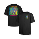 47ブランド メンズ シャツ トップス Men's Black New York Yankees Sundale Foundation T-Shirt Black