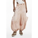 デジグアル レディース カジュアルパンツ ボトムス Women's Fluid cargo pants Pink