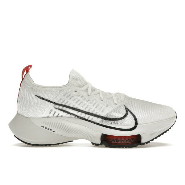 Nike ナイキ メンズ スニーカー 【Nike Air Zoom Tempo NEXT% Flyknit】 サイズ US_12(30.0cm) White Light Crimson Platinum Tint Black