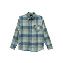 クイックシルバー メンズ シャツ トップス Men's Motherfly Flannel Long Sleeve Shirt Coronet Blue Prnt 4(4)