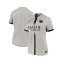 ナイキ レディース カットソー トップス Women's Black Paris Saint-Germain 2022/23 Away Breathe Stadium Replica Blank Jersey Black(4)