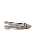 キシタイ レディース サンダル シューズ Women's Slingback Flats Plumb(4)