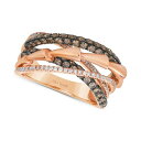 ルヴァン レディース リング アクセサリー Chocolatier Diamond Crossover Multi-Row Ring (1-1/3 ct. t....