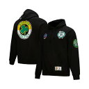 ミッチェル&ネス メンズ パーカー・スウェットシャツ アウター Men's Black Boston Celtics Hardwood Classics Blackout Collection Pullover Hoodie Black