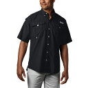コロンビア メンズ シャツ トップス PFG Men's Bahama II UPF-50 Quick Dry Shirt Black