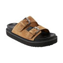 マーク・フィッシャー レディース サンダル シューズ Women's Agusta Double Buckle Strap Flatform Sandals Studded Cognac(4)