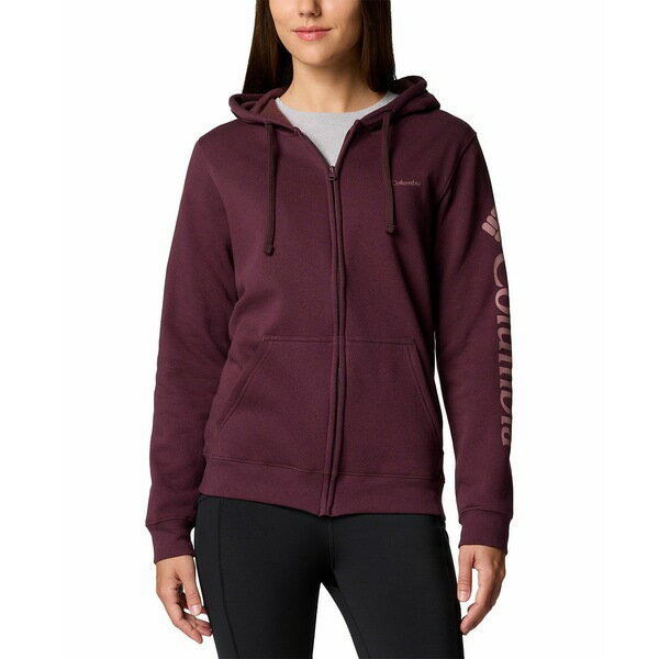 コロンビア レディース カットソー トップス Women's Cape Lacey¢ Graphic Full-Zip Hoodie Moonvista