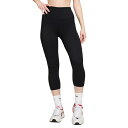 ナイキ レディース レギンス ボトムス Women's One High-Waisted Cropped-Length Leggings Black/black(4)