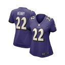 ナイキ レディース カットソー トップス Women's Derrick Henry Purple Baltimore Ravens Game Player Jersey Purple(4)