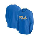 ジョーダン メンズ パーカー・スウェットシャツ アウター Men's Blue UCLA Bruins 2024 Sideline Pullover Winds...