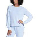 スケッチャーズ レディース カットソー トップス Women's Skechweave Elevate¢ Long-Sleeve Crewneck Tee Brunnera Blue