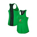 コロシアム レディース カットソー トップス Women's Green Oregon Ducks 10 Days Racerback Scoop Neck Tank Top Green(4)