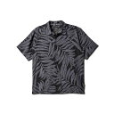 クイックシルバー ウォーター マン メンズ シャツ トップス Quiksilver Men's Palu Bay Woven Shirt Phantom