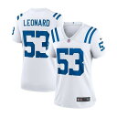 ナイキ レディース カットソー トップス Women's Darius Leonard Indianapolis Colts Alternate Game Jersey White(4)