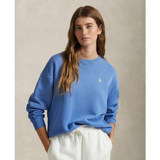ラルフローレン レディース パーカー・スウェットシャツ アウター Women's Fleece Crewneck Sweatshirt Pond Blue ラルフローレン レディース パーカー・スウェットシャツ アウター Women's Fleece Crewneck Sweatshirt Pond Blue