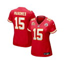 ナイキ レディース カットソー トップス Women's Patrick Mahomes Red Kansas City Chiefs Super Bowl L...