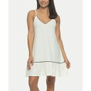 フェリナ レディース カットソー トップス Women's Allie Ruffle V-Neck Chemise Egret