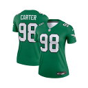 ナイキ レディース カットソー トップス Women's Jalen Carter Kelly Green Philadelphia Eagles Altern...