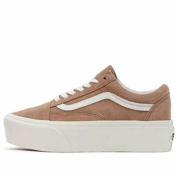 Vans バンズ メンズ スニーカー 【Vans Old Skool Stackform 'Brown White' VN0A7Q5MB69】 サイズ US_M_3.5