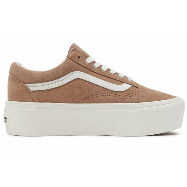 Vans バンズ メンズ スニーカー 【Vans Old Skool Stackform 'Brown White' VN0A7Q5MB69】 サイズ US_M_3.5