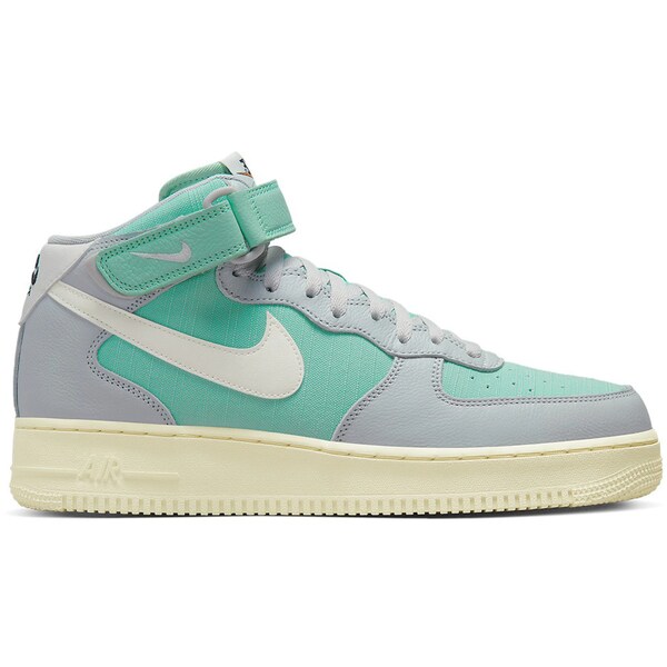 Nike ナイキ メンズ スニーカー 【Nike Air Force 1 Mid '07 LX】 サイズ US_11(29.0cm) Grey Fog Enamel Green