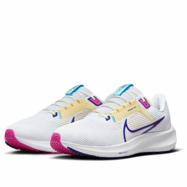 Nike ナイキ メンズ スニーカー 【Nike Air Zoom Pegasus 40 'White Pink Royal' DV3853-105】 サイズ US_7(25.0cm)