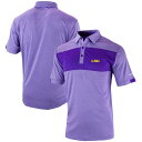 RrA Y |Vc gbvX LSU Tigers Columbia OmniWick Total Control Polo Purple