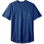 アリアト メンズ シャツ トップス Men's Rebar Cottonstrong Short Sleeve Crewwork Utility Tee Shirt Metal Blue