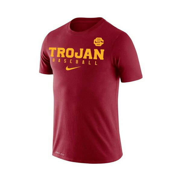 ナイキ レディース Tシャツ トップス Men's Cardinal USC Trojans Baseball Legend Performance T-shirt Cardinal