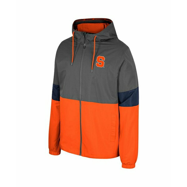 コロシアム レディース ジャケット＆ブルゾン アウター Men's Charcoal Syracuse Orange Miles Full-Zip Jacket Charcoal