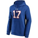 ファナティクス レディース パーカー・スウェットシャツ アウター Buffalo Bills Name & Number Graphic Hoodie|詳細画像