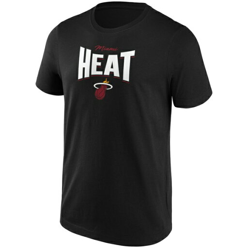 ファナティクス メンズ Tシャツ トップス Miami Heat Word Arch Graphic TShirt ファナティクス メンズ Tシャツ トップス Miami Heat Word Arch Graphic TShirt