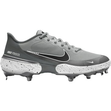 ナイキ メンズ 野球 スポーツ Nike Alpha Huarache Elite 3 Metal Baseball Cleats Smoke Grey/Black