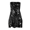 【送料無料】 アニエバイ レディース ワンピース トップス Short dresses Black