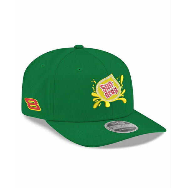 楽天astyニューエラ メンズ 帽子 アクセサリー Men's Green Dale Earnhardt Jr. Sun Drop 9SEVENTY Stretch-Snap Hat Green