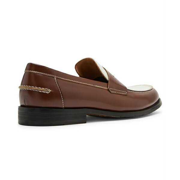 スティーブ マデン メンズ ドレスシューズ シューズ Men's Nicolay Casual Loafer Brown/White