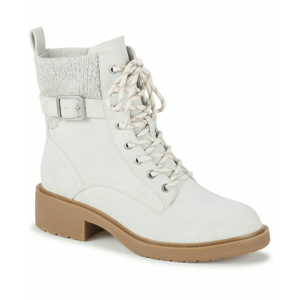 ベアトラップス レディース ブーツ シューズ Women's Tinsley Lace Up Booties Winter White