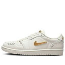 Air Jordan ジョーダン レディース スニーカー Sail/Metallic Gold 【(WMNS) Air Jordan 1 Low Method ...