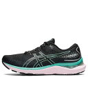 ASICS アシックス レディース スニーカー Black/Green 【(WMNS) ASICS Gel-Cumulus 24 'Black Sage' 1012B206-002】 サイズ US_7.5(24.5cm)(4)